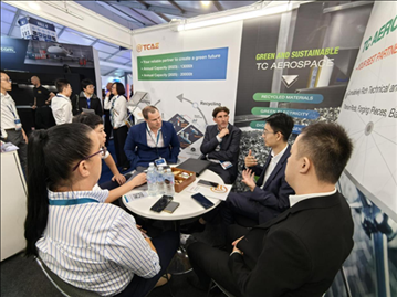 天成航材攜低成本、短流程鈦合金解決方案亮相范堡羅航展